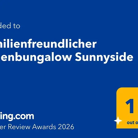 Familienfreundlicher Ferienbungalow Sunnyside Holiday home Glasau